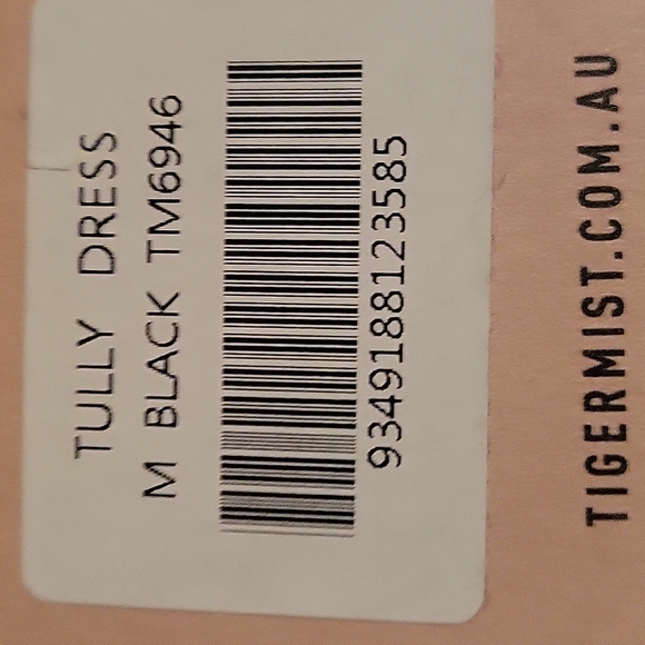 Tigermist Tully Dress - M - Black - Picture 5 of 6